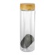 Bamboo Pattern Recycled Bottle w/ Floating Infuser, 24oz.