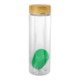 Bamboo Pattern Recycled Bottle w/ Floating Infuser, 24oz.