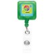 Translucent Better Square Badge Reel