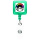 Translucent Better Square Badge Reel