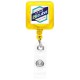 Translucent Better Square Badge Reel