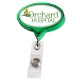 Color Chrome Jumbo Oval Badge Reel