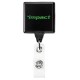 Jumbo Square Badge Reel with Magnetic Back