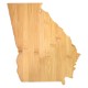 U.S. State Shaped Bamboo Cutting and Serving Boards