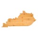 U.S. State Shaped Bamboo Cutting and Serving Boards