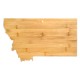 U.S. State Shaped Bamboo Cutting and Serving Boards