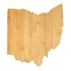 U.S. State Shaped Bamboo Cutting and Serving Boards