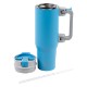 NAYAD® Genesis Stainless Steel Double-Wall Insulated Mug w/ Foldable Handle, 40oz.