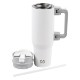 NAYAD® Genesis Stainless Steel Double-Wall Insulated Mug w/ Foldable Handle, 40oz.