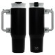NAYAD® Genesis Stainless Steel Double-Wall Insulated Mug w/ Foldable Handle, 40oz.