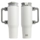 NAYAD® Genesis Stainless Steel Double-Wall Insulated Mug w/ Foldable Handle, 40oz.