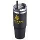 Monza Stainless Steel & Polypropylene Tumbler w/ Straw, 30oz.