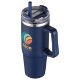 Milo Vacuum Insulated Stainless Steel Mug w/ Straw, 30oz.