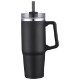 Milo Vacuum Insulated Stainless Steel Mug w/ Straw, 30oz.