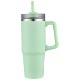 Milo Vacuum Insulated Stainless Steel Mug w/ Straw, 30oz.