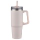 Milo Vacuum Insulated Stainless Steel Mug w/ Straw, 30oz.