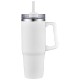 Milo Vacuum Insulated Stainless Steel Mug w/ Straw, 30oz.