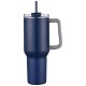 Novo Vacuum Insulated Stainless Steel Mug & Screw-On Can Cooler Combo, 20oz.