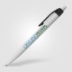 ColorFlow Recycled Retractable Plastic Pen