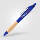 Crest Recycled Plastic Retractable Curvy Pen