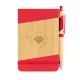 Bamboo Look Jotter & Pen Set - CLOSEOUT!