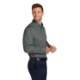 Port Authority® Long Sleeve Nailhead Cotton/Recycled Poly Easy Care Men's Shirt
