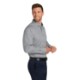 Port Authority® Long Sleeve Nailhead Cotton/Recycled Poly Easy Care Men's Shirt