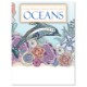 Oceans Stress Relief Adult Coloring Book w/ Colored Pencils Relax Pack Set