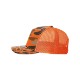 Richardson® Five-Panel Printed Structured Trucker Cap