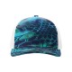 Richardson® Five-Panel Printed Structured Trucker Cap