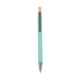 Arundi Recycled Aluminum Ballpoint Pen with Bamboo Plunger