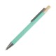 Arundi Recycled Aluminum Ballpoint Pen with Bamboo Plunger