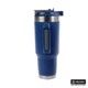 Pelican Porter™ Dual Lid Recycled Double Wall Stainless Steel Travel Tumbler, 40 oz.