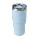 Brea Recycled Stainless Steel Tumbler w/ Straw, 14oz.