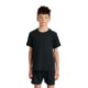 Sport-Tek® Club Recycled Poly Short Sleeve Youth Crew Tee