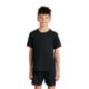 Sport-Tek® Club Recycled Poly Short Sleeve Youth Crew Tee