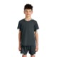 Sport-Tek® Club Recycled Poly Short Sleeve Youth Crew Tee