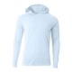 A4® Cooling Performance Poly Long Sleeve Hooded Unisex Tee