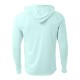 A4® Cooling Performance Poly Long Sleeve Hooded Unisex Tee