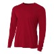 A4® Cooling Performance Poly Long Sleeve Men's Tee