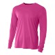 A4® Cooling Performance Poly Long Sleeve Men's Tee