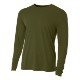 A4® Cooling Performance Poly Long Sleeve Men's Tee