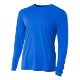 A4® Cooling Performance Poly Long Sleeve Men's Tee