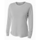 A4® Cooling Performance Poly Long Sleeve Ladies' Tee