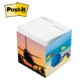 Post-it® Custom Printed Notes Cube, 3-3/8" x 3-3/8"
