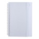 Spiral Notebook w/ Clear Pocket, 5-1/2" x 8-1/2"