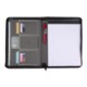 Puffer Zippered Padfolio w/ FSC® Recycled Paper, 8-1/2" x 11"