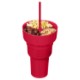 Team 365 1L Recycled PP Stadium Tumbler With Snack Bowl