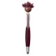 MopToppers Multicultural Screen Cleaner with Stylus Pen- Dark Skin