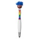 MopToppers Multicultural Screen Cleaner with Stylus Pen- Dark Skin